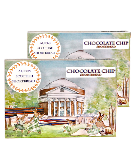 2 Pack Wahoo Chocolate Chip Shortbread